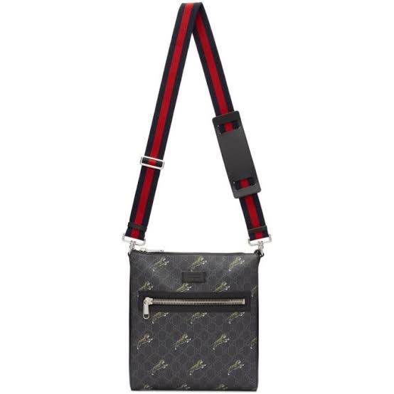 LUXURY MESSENGER BAG IN GG TIGER SLING