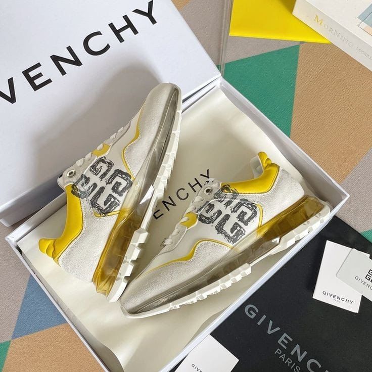 LUXURY CLEAR SOLE SNEAKERS FOR MEN