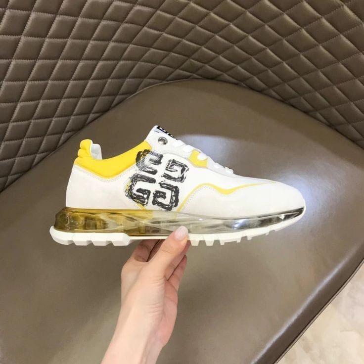 LUXURY CLEAR SOLE SNEAKERS FOR MEN