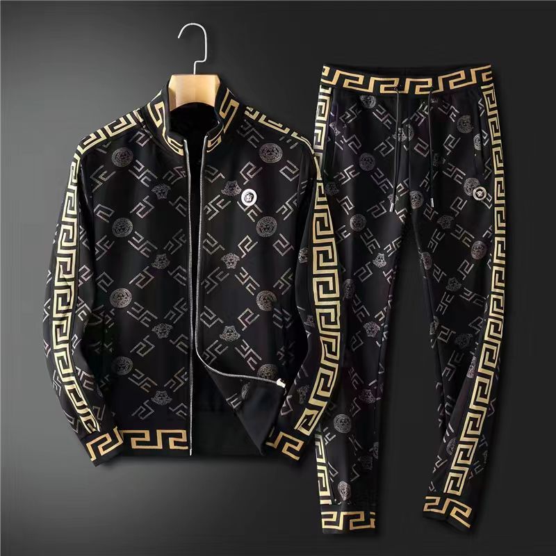 Luxury Embossed Pattern Track-Set