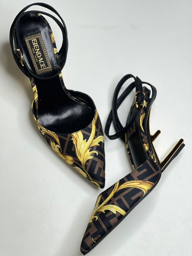PREMIUM EMBOSSED HEELS IN STOCK FOR WOMEN
