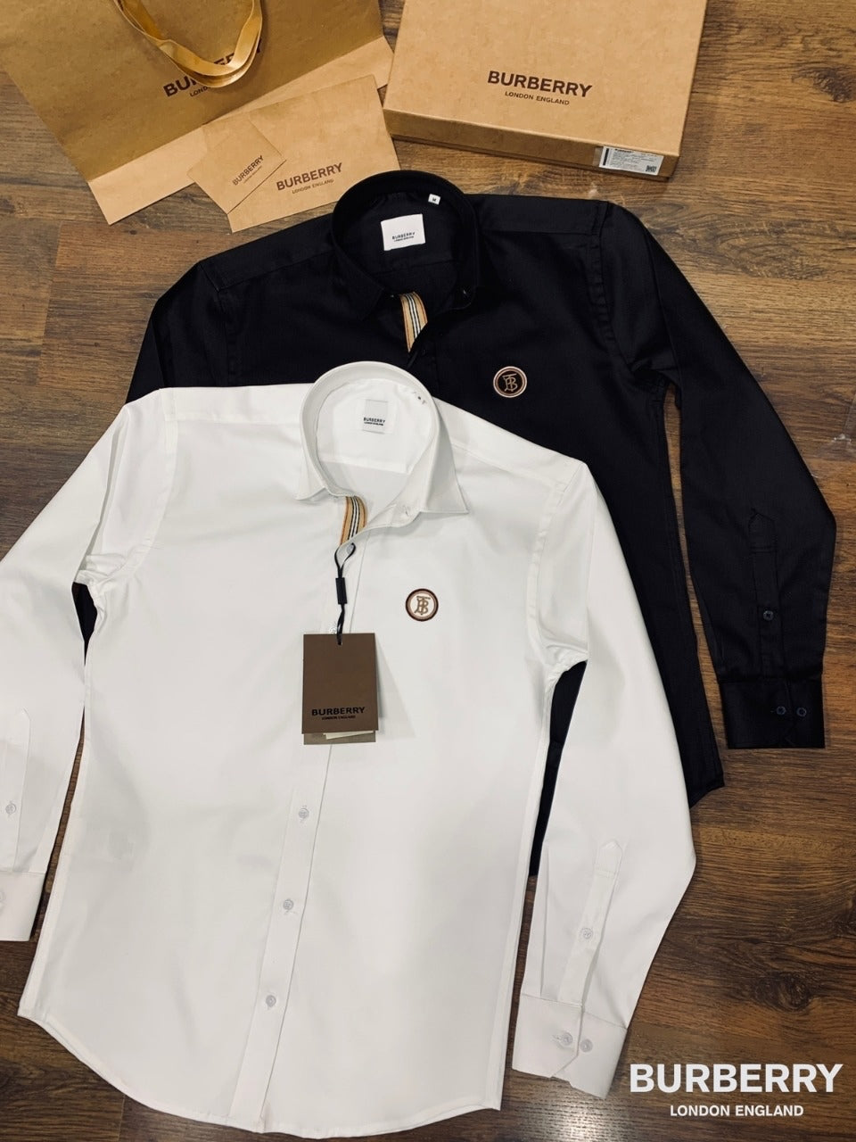 Embroidery Logo Premium Full Sleeves Shirt for Men