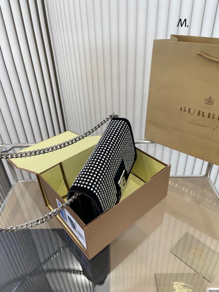Luxury Small Crystal Chain Crossbody Sling Bag