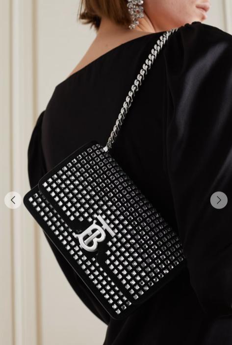 Luxury Small Crystal Chain Crossbody Sling Bag