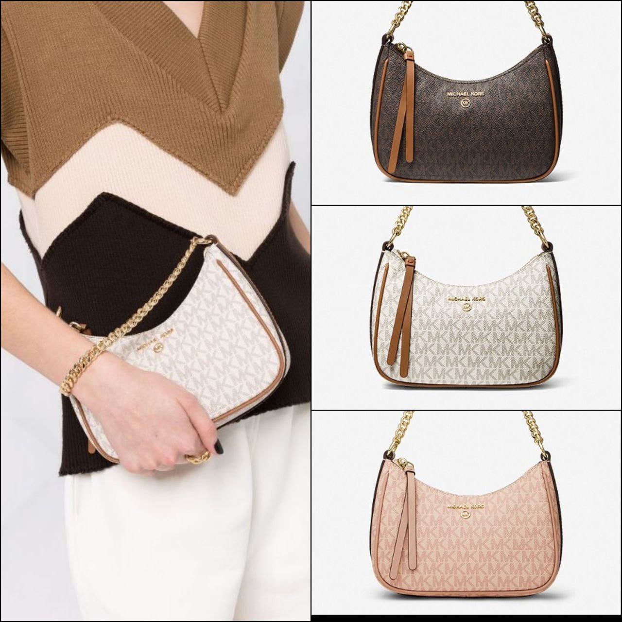 Premium Jet Set Charm Logo Sling Bag