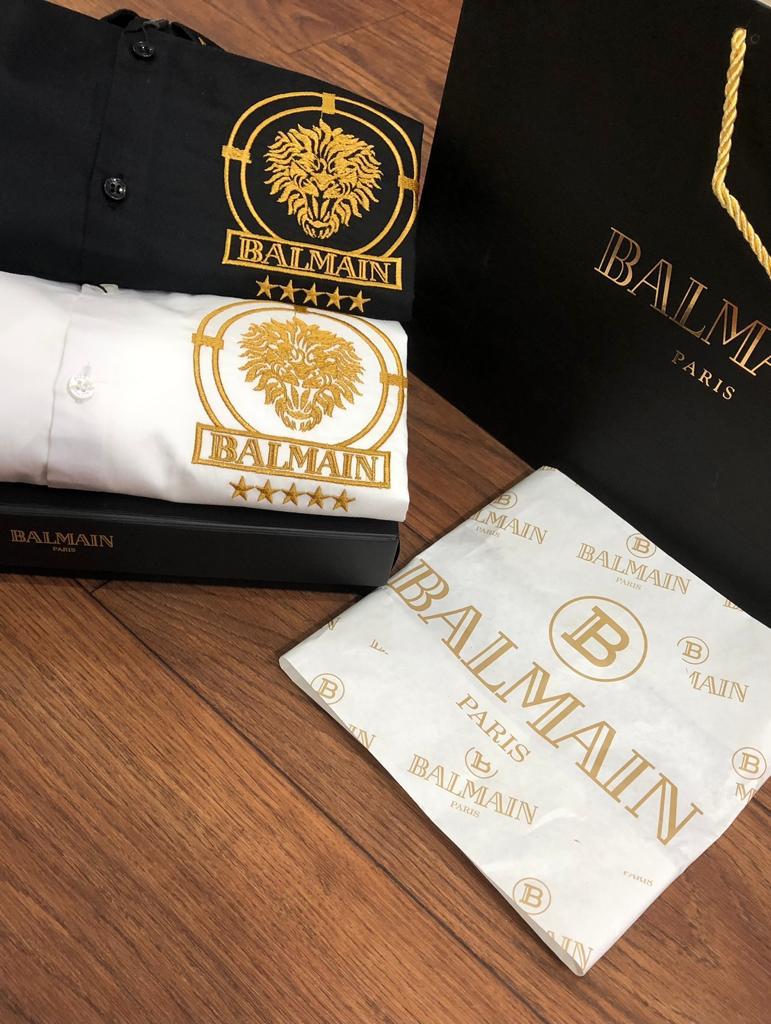 Embroidery Logo Premium Full Sleeves Shirt for Men