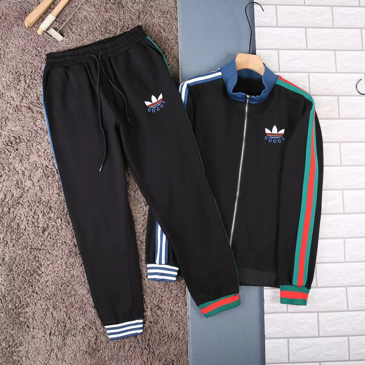 Premium Embroidered Designer Track-Set