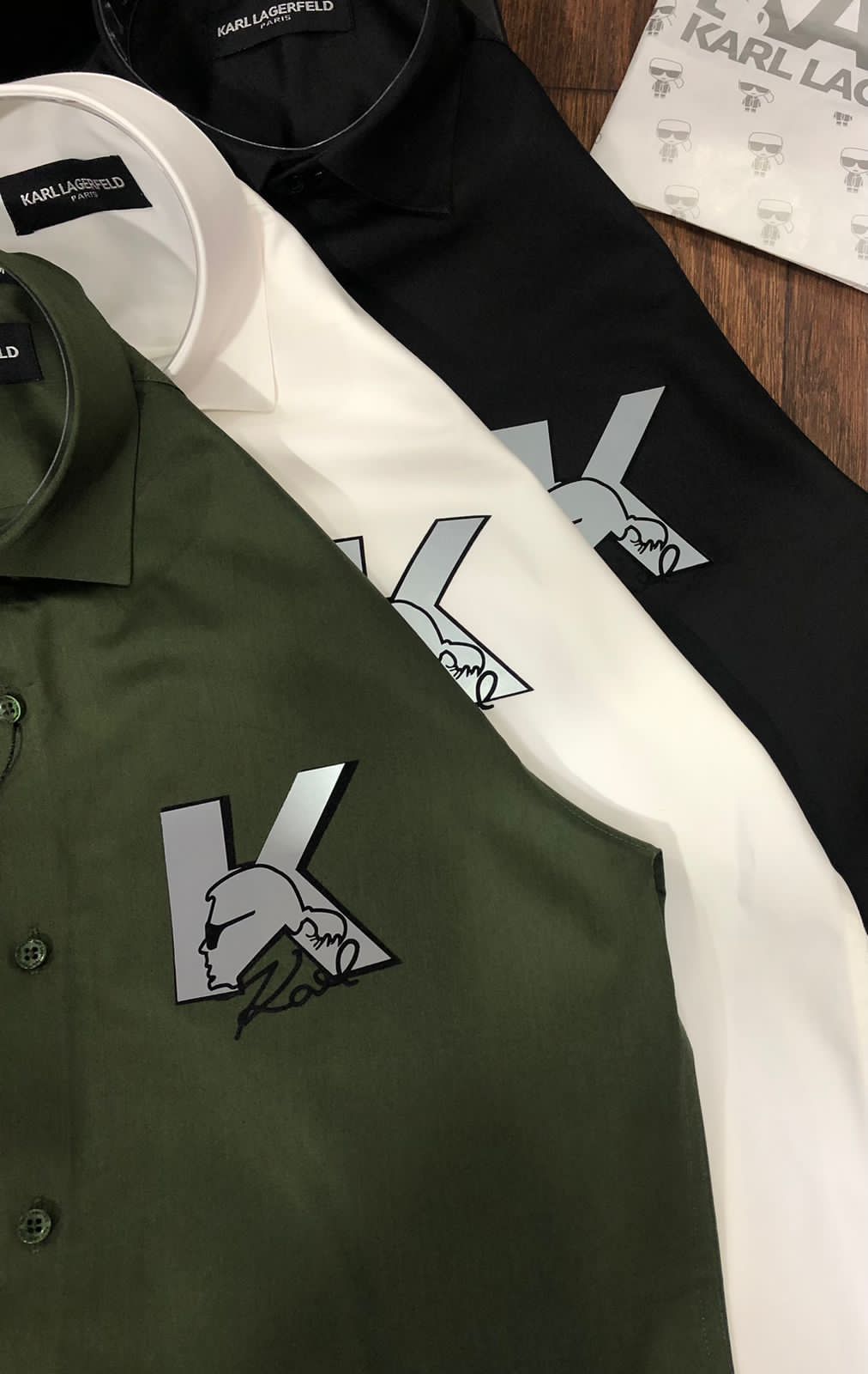 Printed Logo Luxury Full Sleeves Shirt for Men