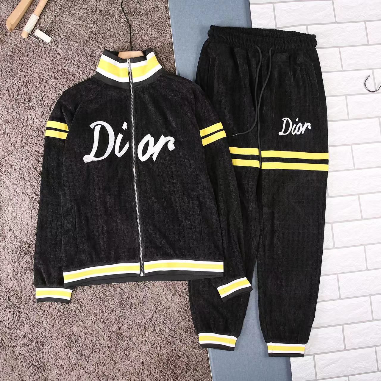 Premium Velvet Regular Fit Track-Set For Men