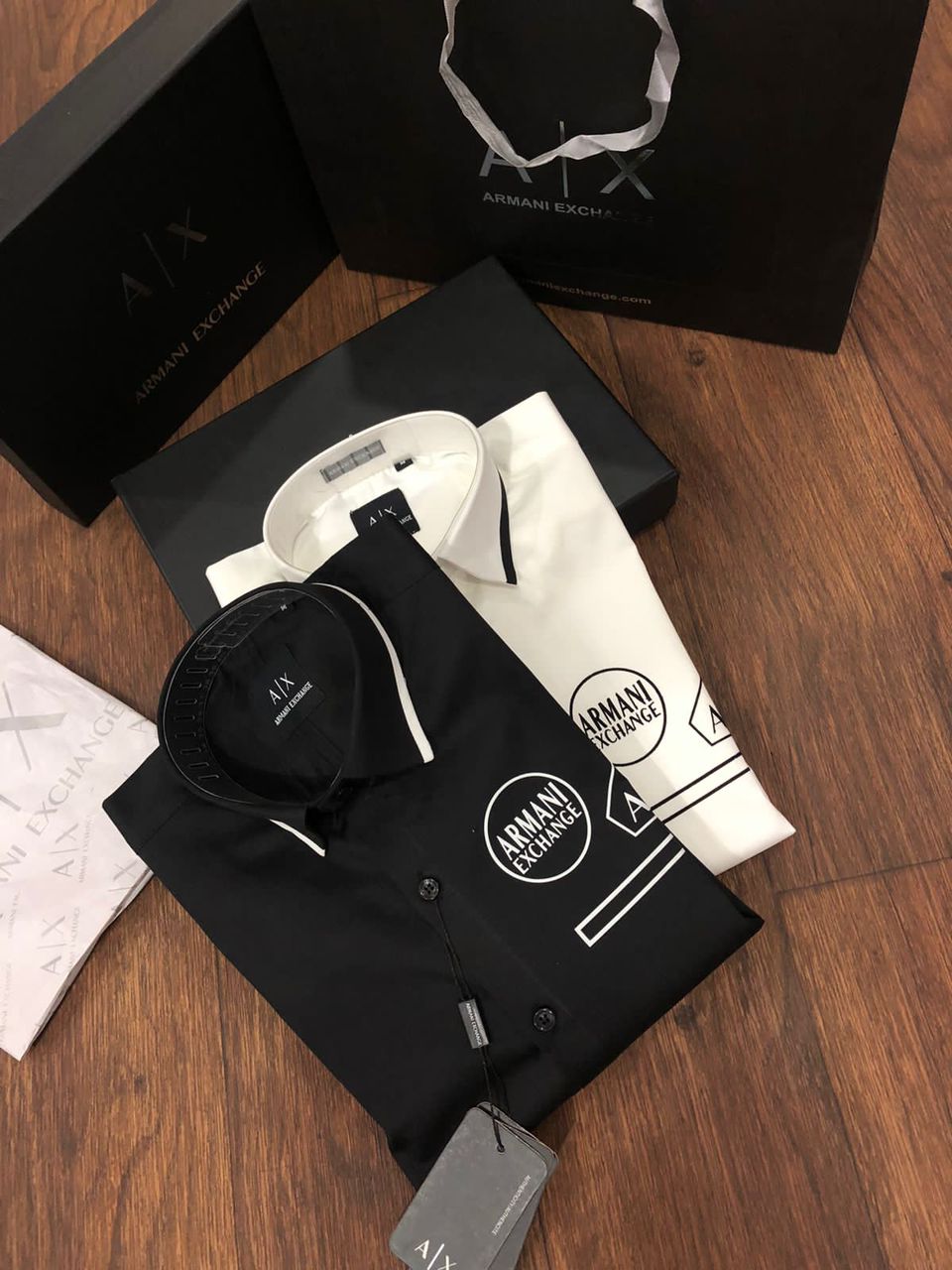 Printed Logo Luxury Full Sleeves Shirt for Men