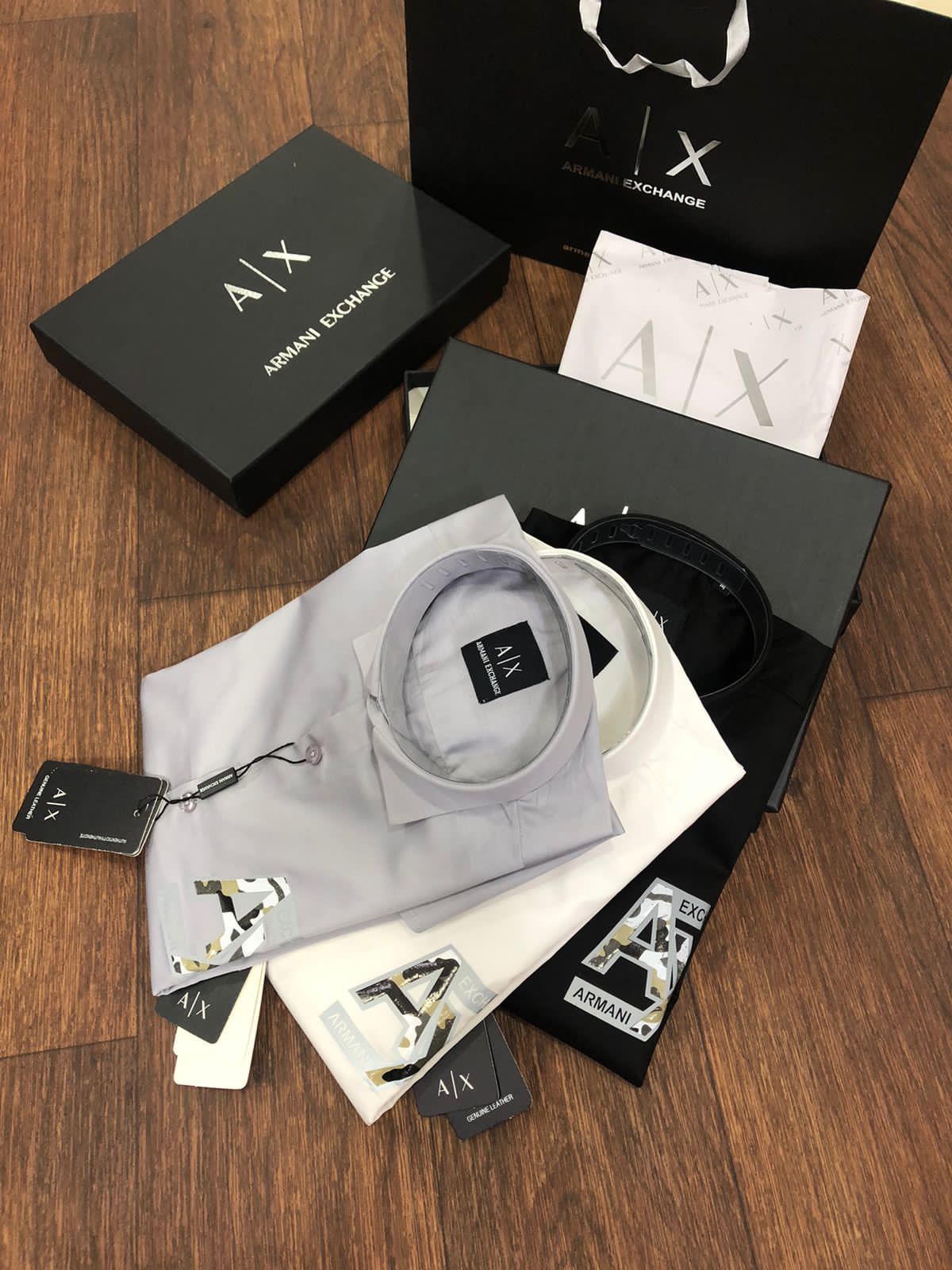 Printed Logo High End Quality Luxury Full Sleeves Shirt for Men