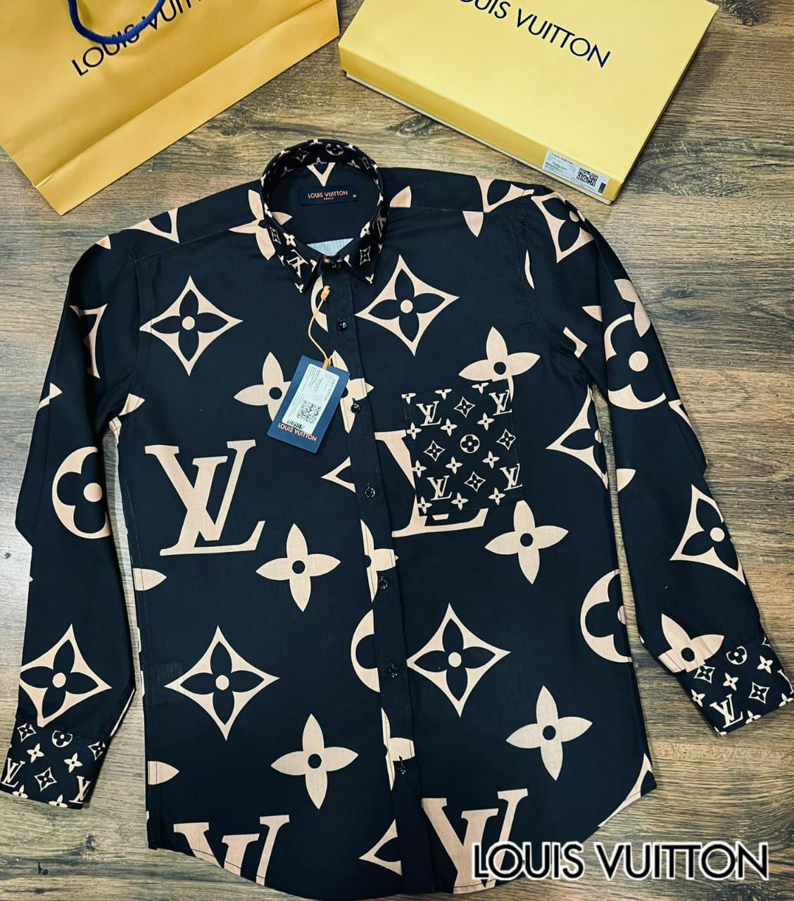 Luxury Printed Full Sleeves Shirt for Men