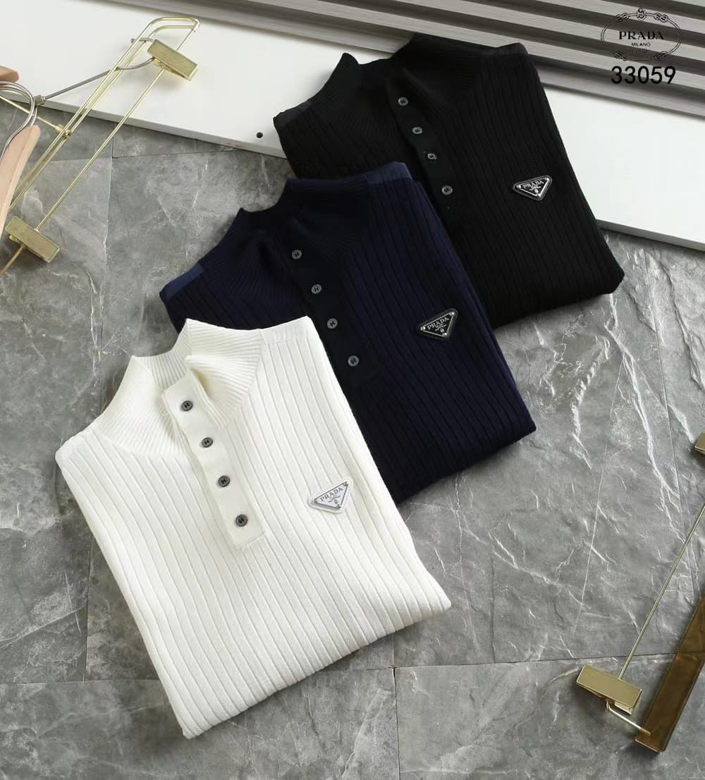 PREMIUM MANDARIAN COLLAR PULLOVER FOR MEN