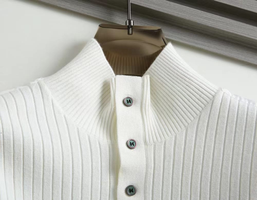 PREMIUM MANDARIAN COLLAR PULLOVER FOR MEN