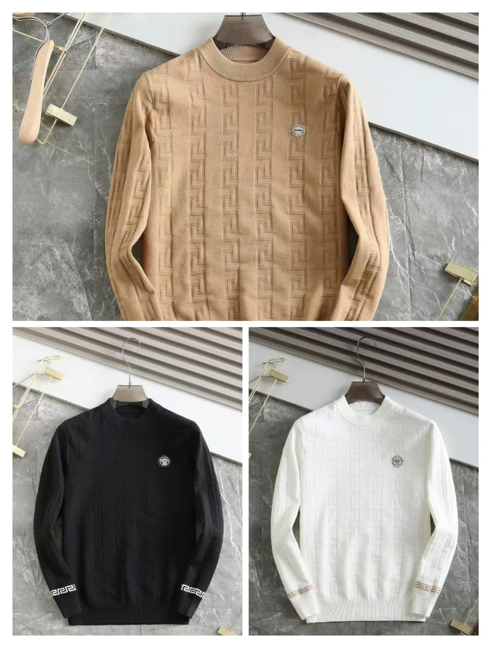 PREMIUM ROUND COLLAR PULLOVER FOR MEN