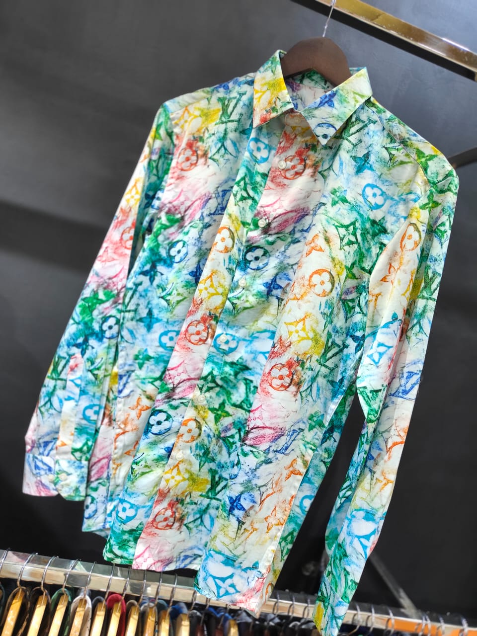 PRINTED TRENDY FULL SLEEVS SHIRTS