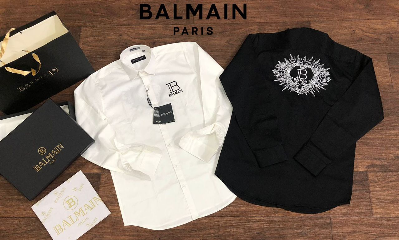 Luxury Printed Logo Full Sleeves Shirt for Men