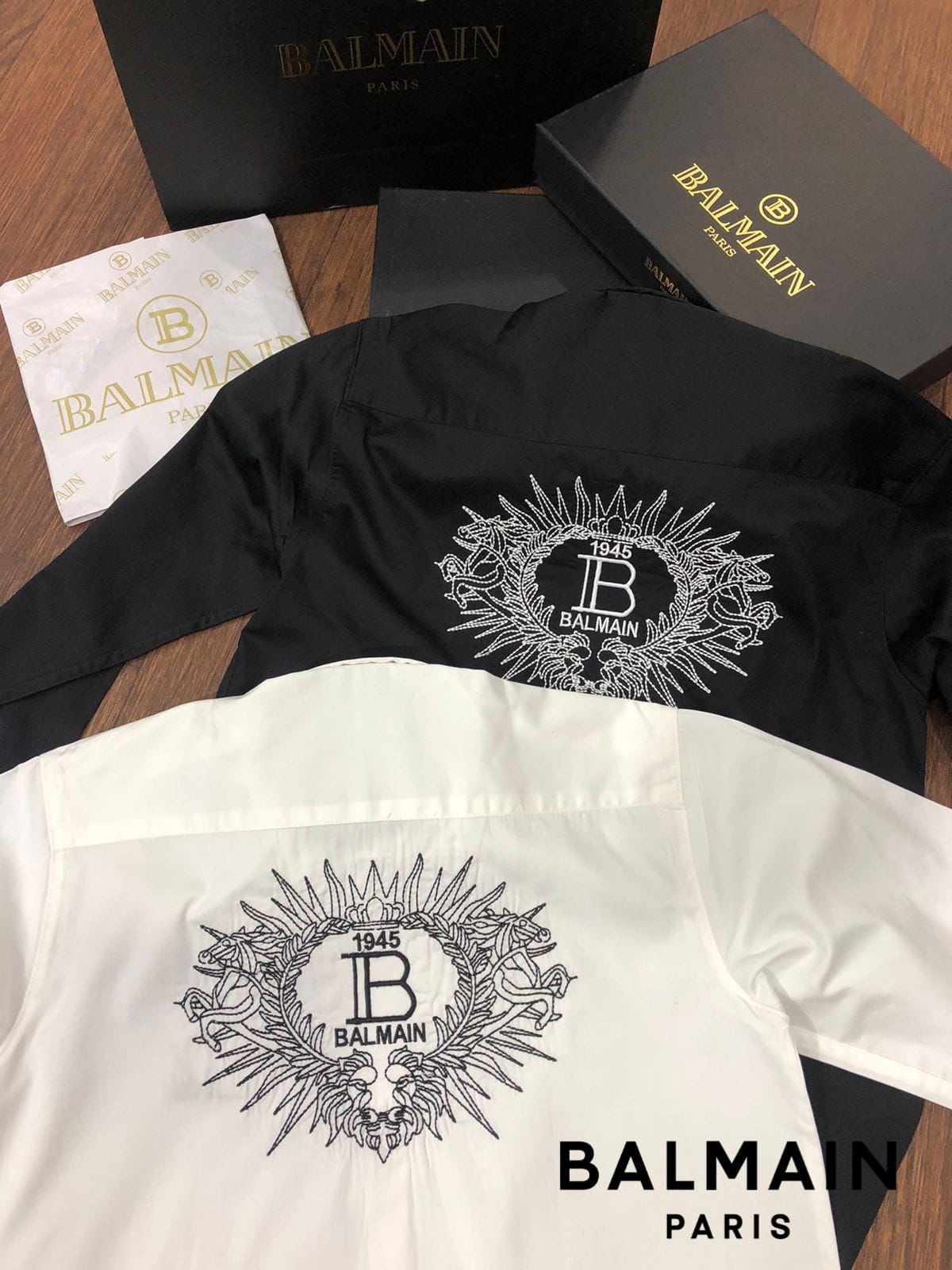 Luxury Printed Logo Full Sleeves Shirt for Men