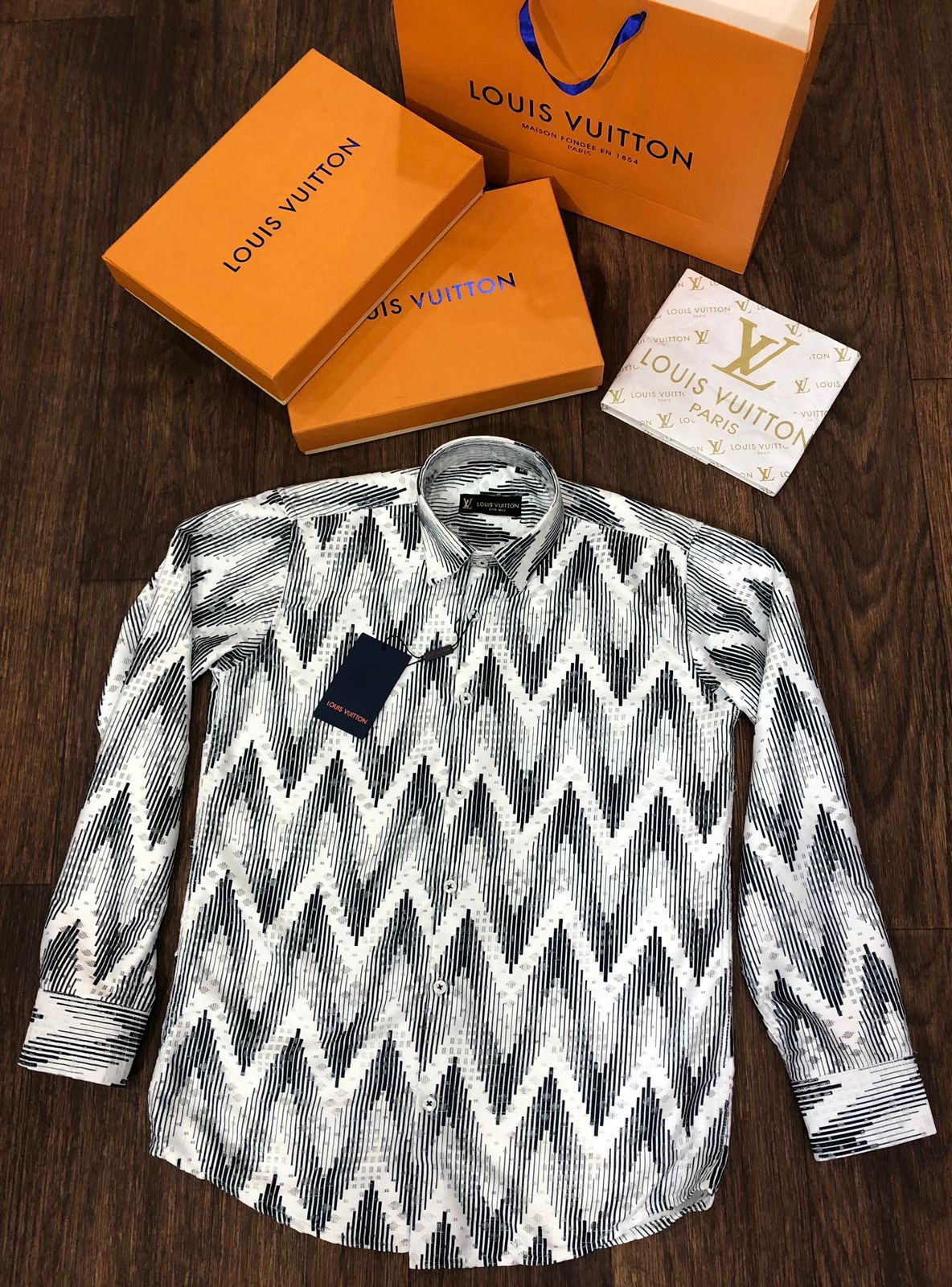 Premium Printed Full Sleeves Shirt for Men