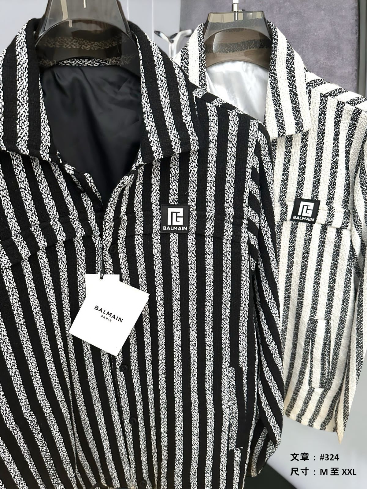 LUXURY TICH BUTTON SHACKET FOR MEN