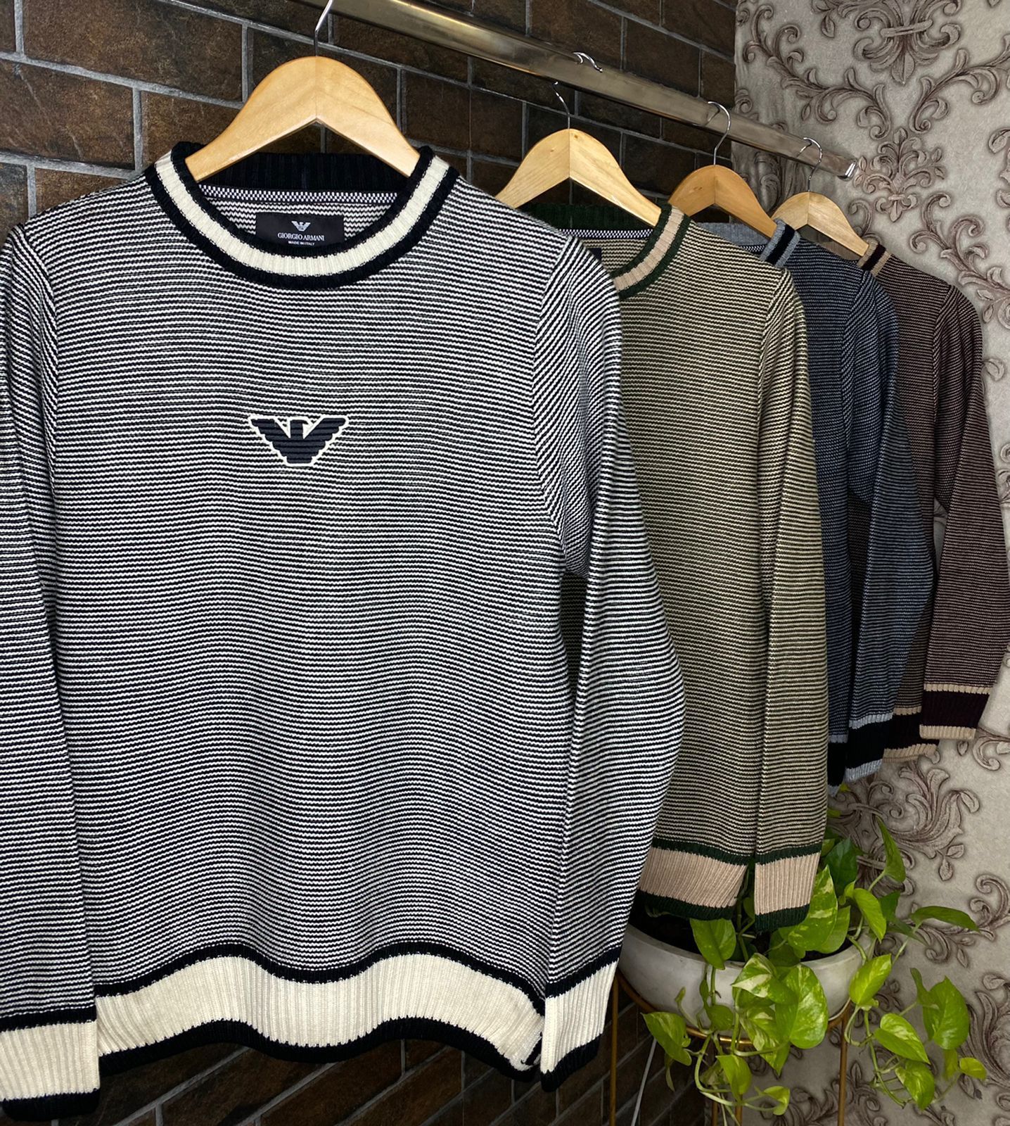 Premium Gauge Knitting Pullover For Men