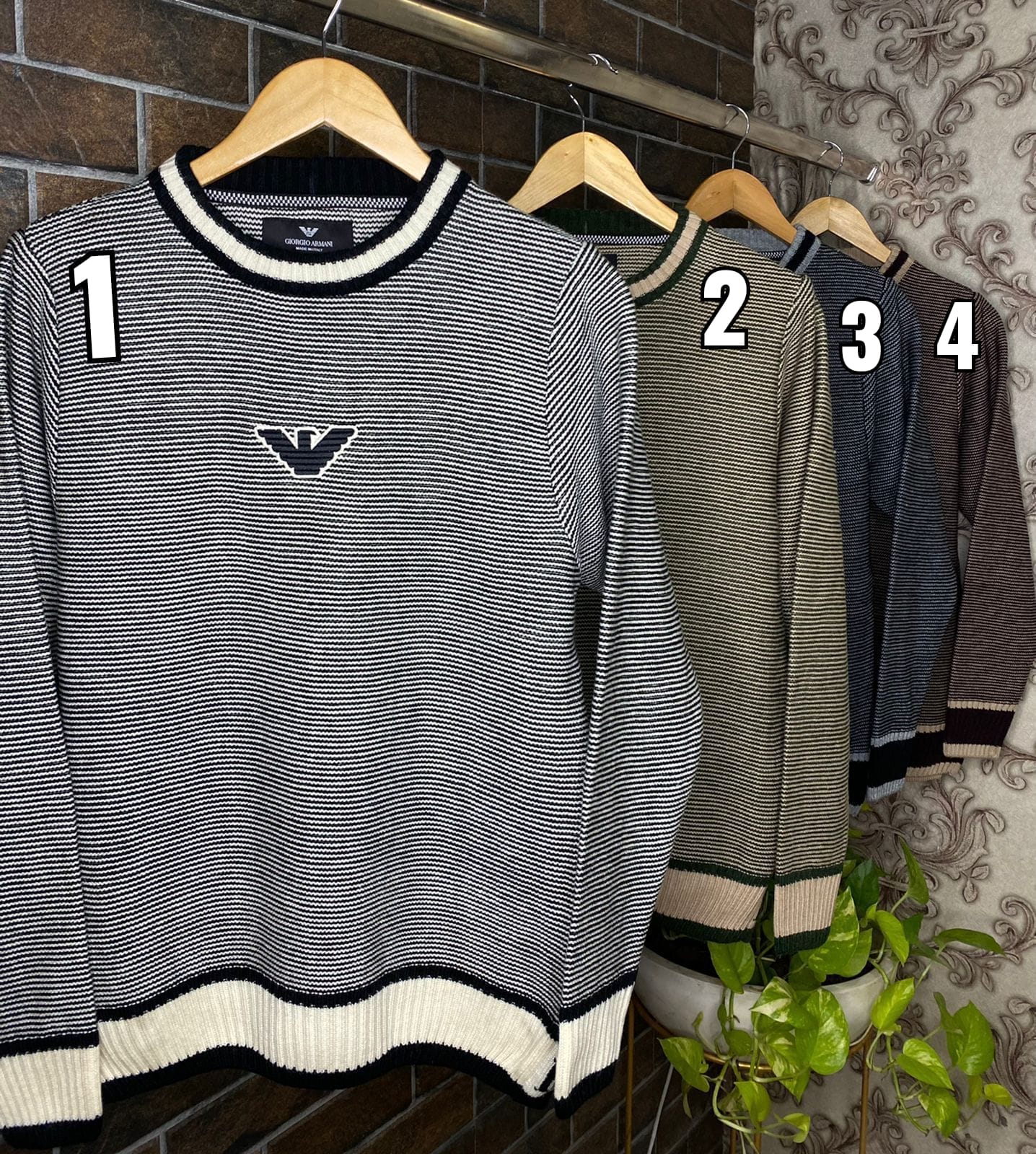 Premium Gauge Knitting Pullover For Men
