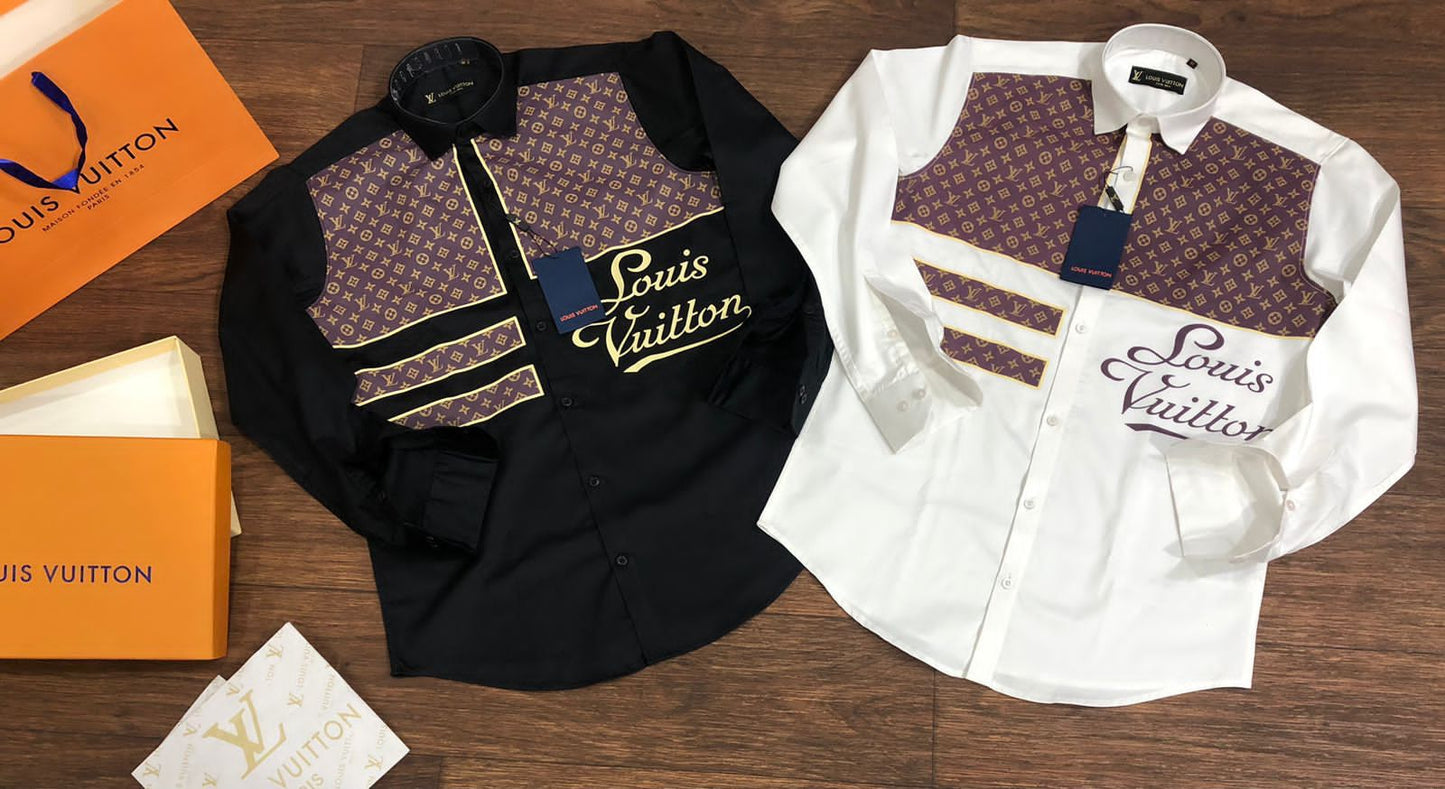 Luxury Printed Full Sleeves Shirt for Men