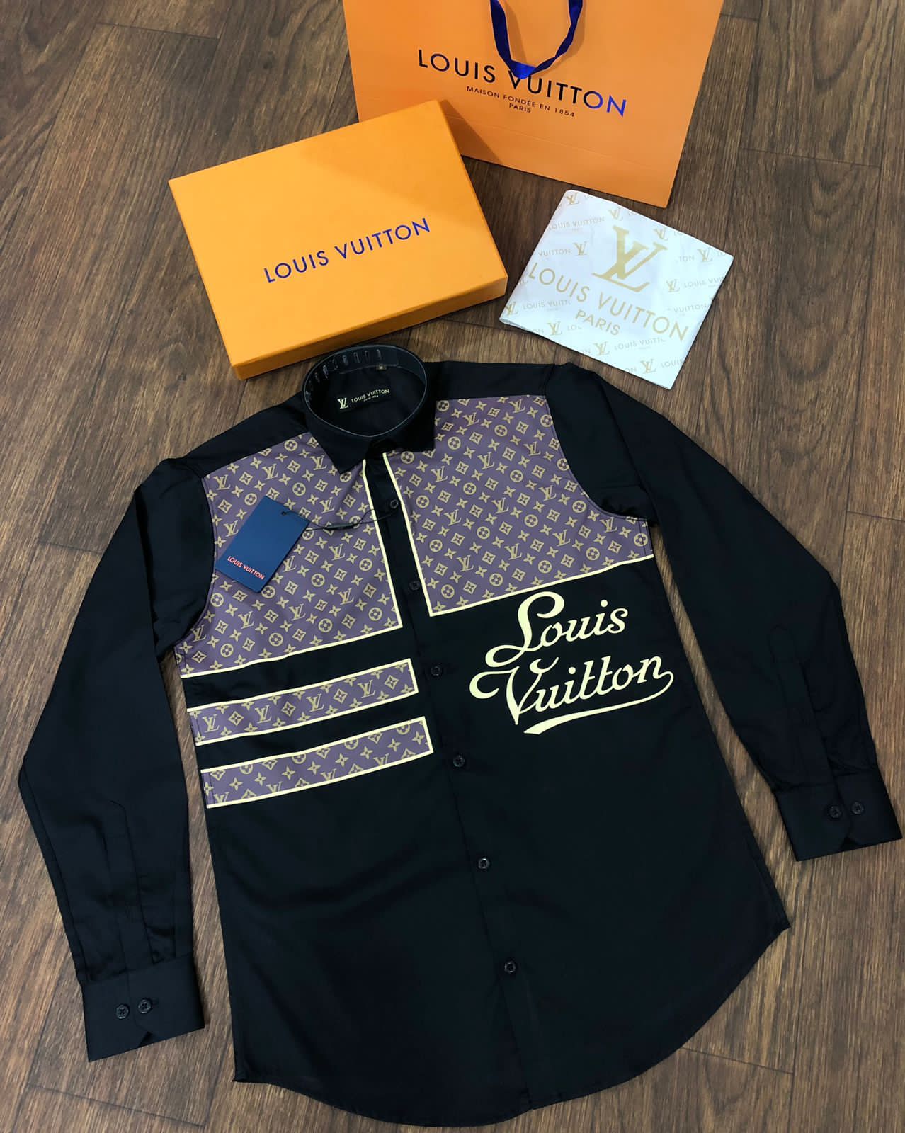 Luxury Printed Full Sleeves Shirt for Men