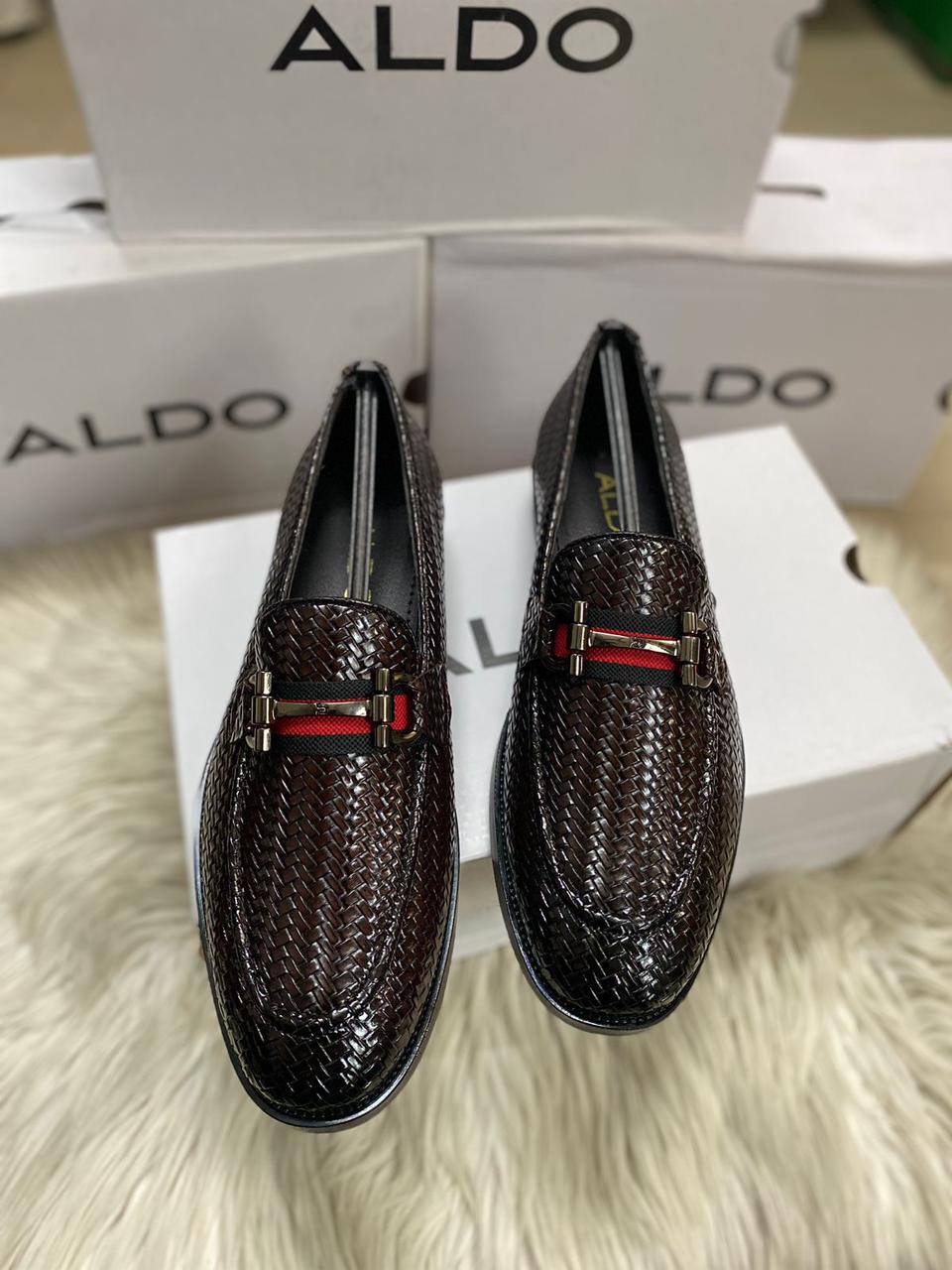 Pattern Classic Formal Loafers For Men