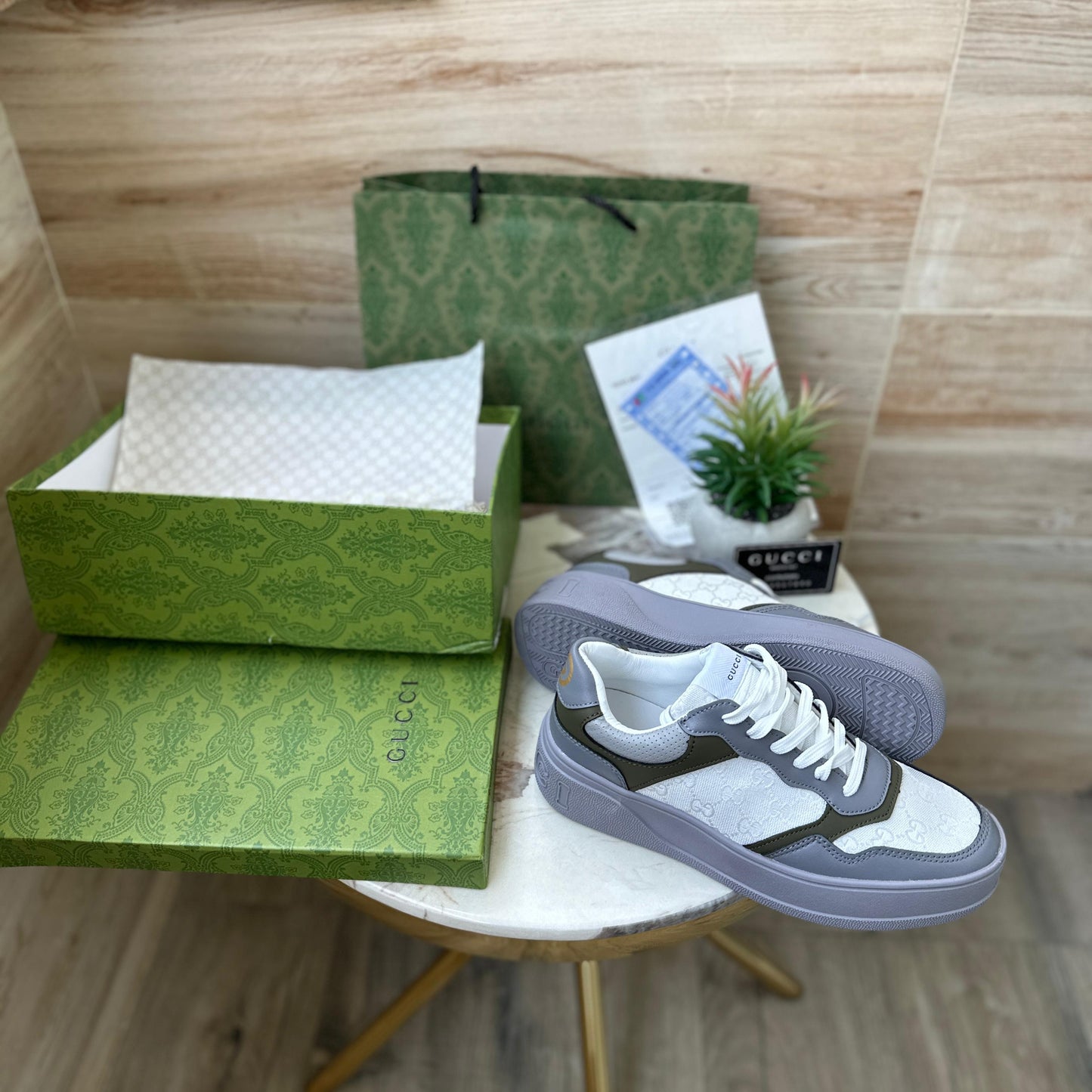 Latest Logo-Embellished Canvas Sneaker