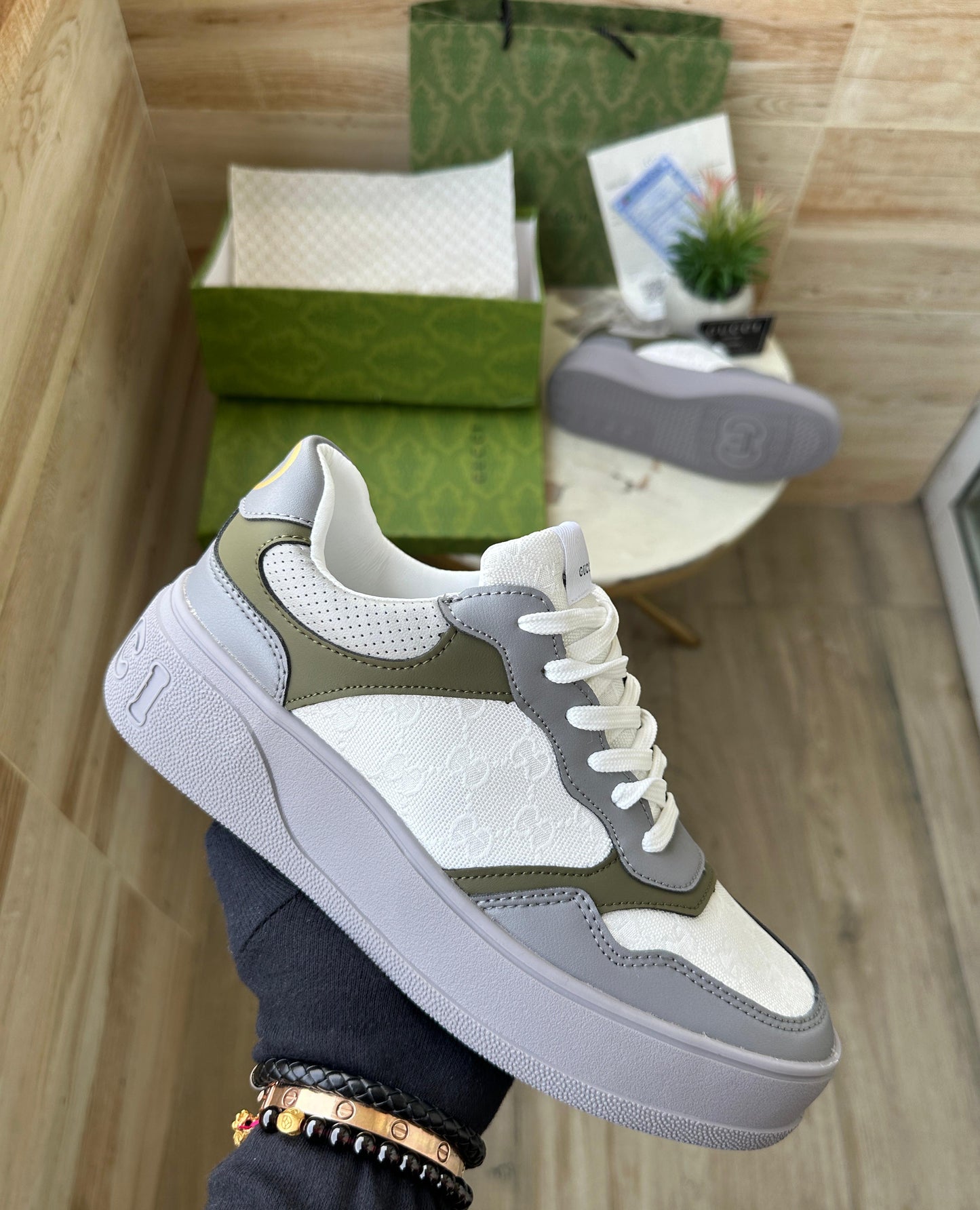 Latest Logo-Embellished Canvas Sneaker