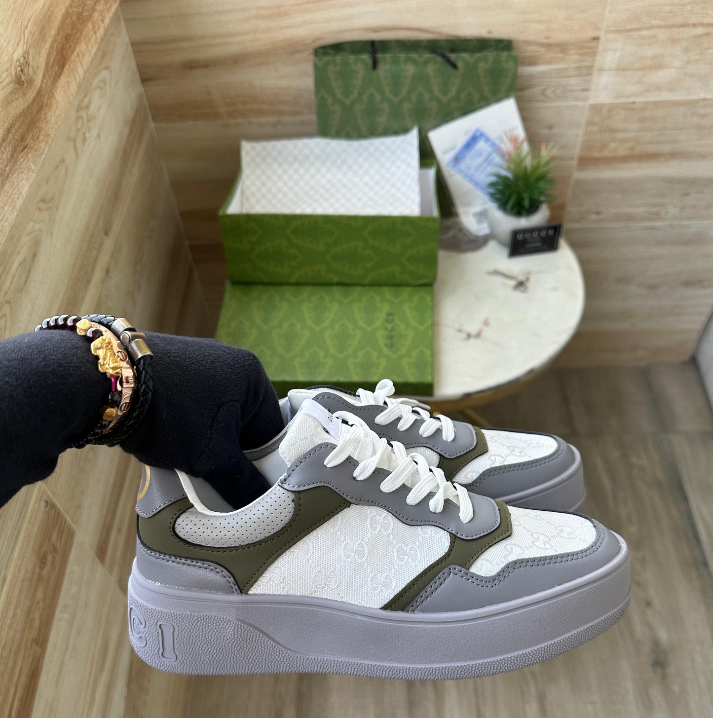 Latest Logo-Embellished Canvas Sneaker