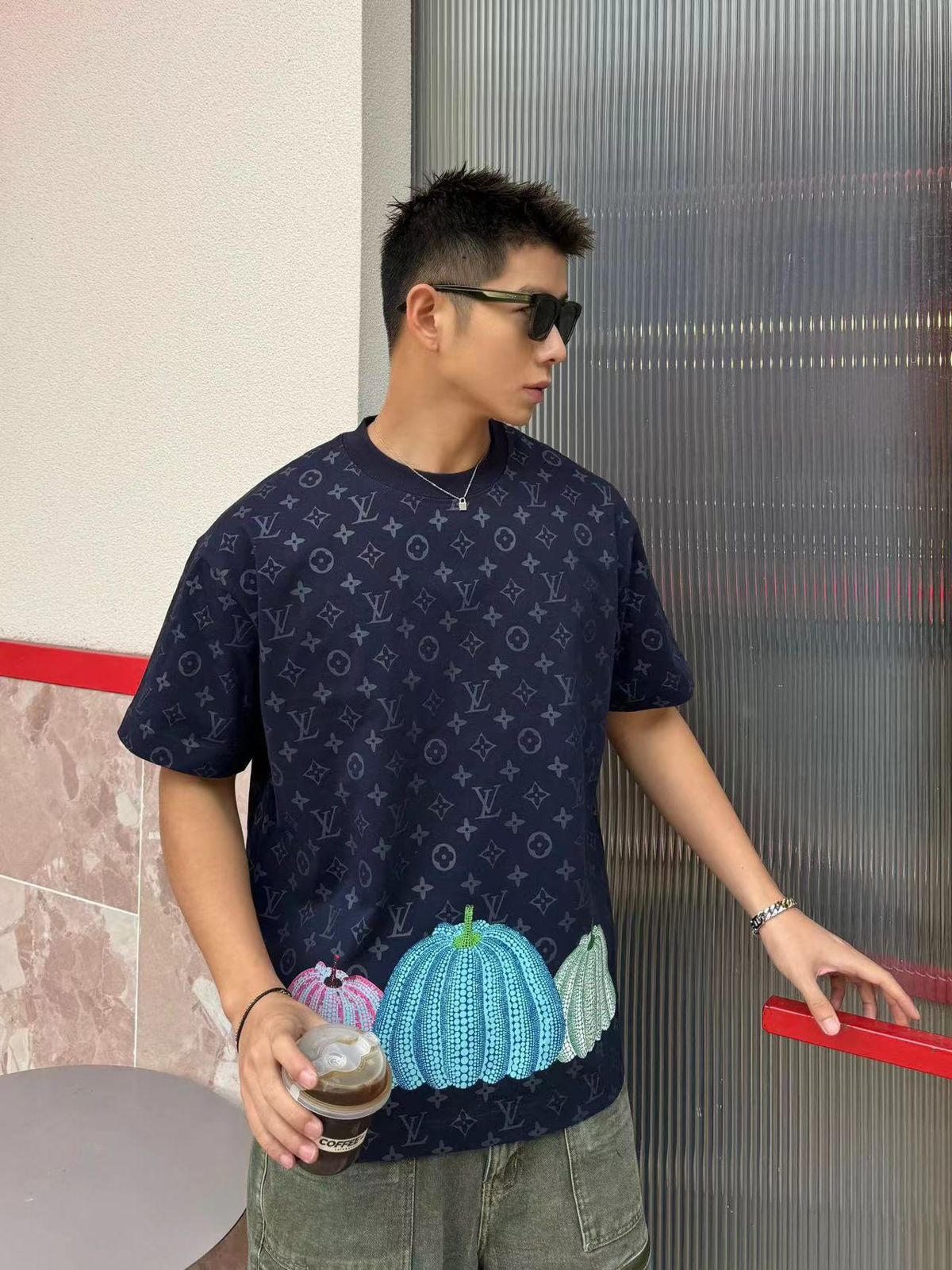 PREMIUM DROP SHOULDER TEES (BLUE)