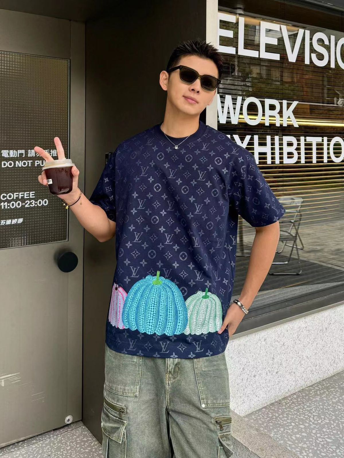 PREMIUM DROP SHOULDER TEES (BLUE)