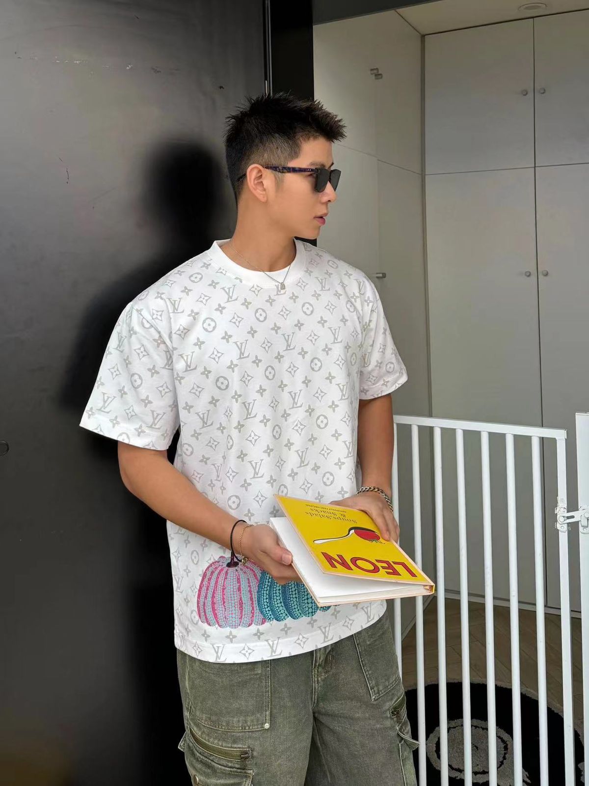 LUXURY DROP SHOULDER TEES (WHITE)