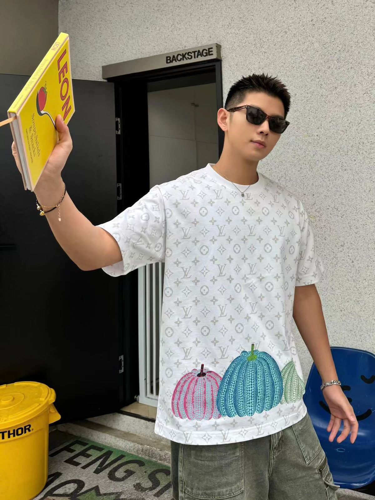 LUXURY DROP SHOULDER TEES (WHITE)