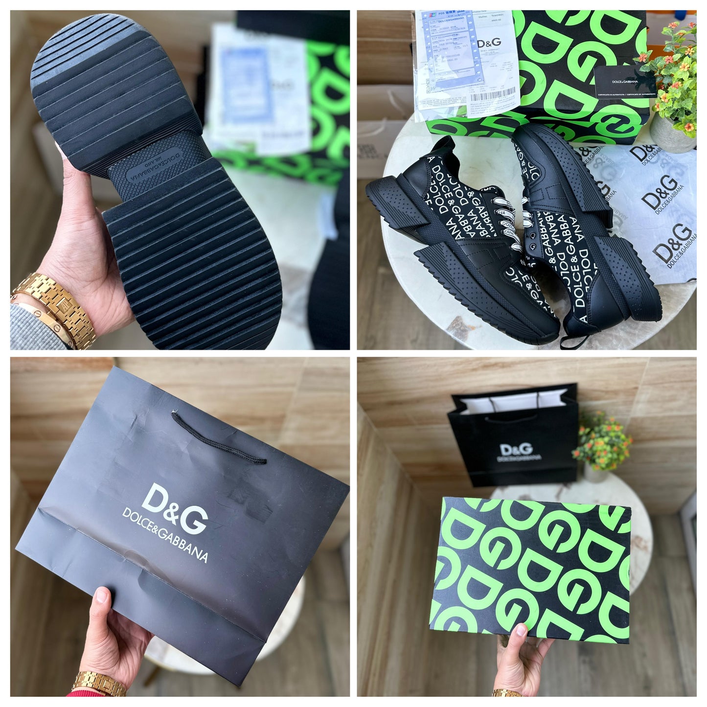 Premium Lace up Logo Sneakers For Men