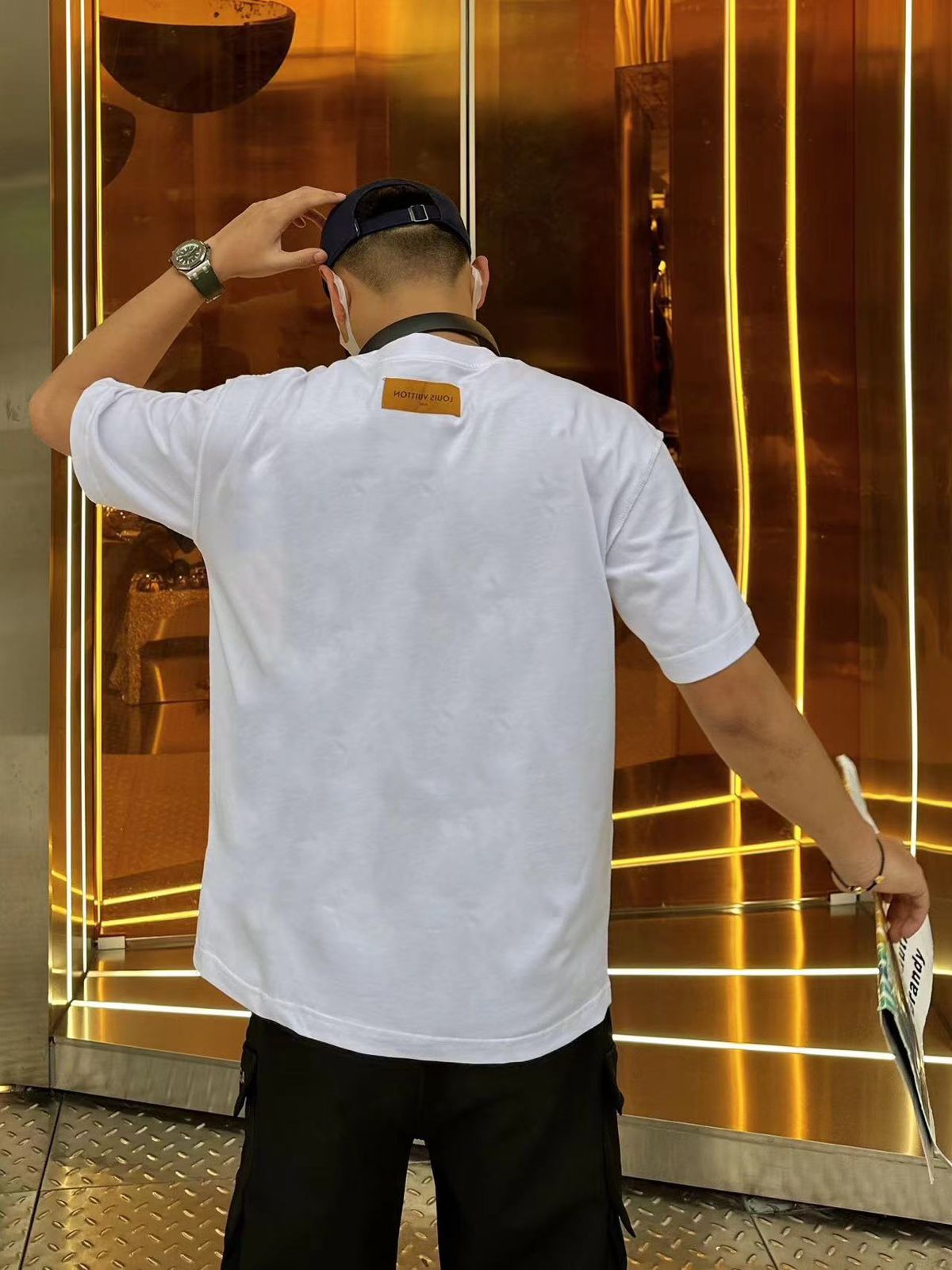 LUXURY DROP SHOULDER ROUND NECK T-SHIRTS FOR MEN