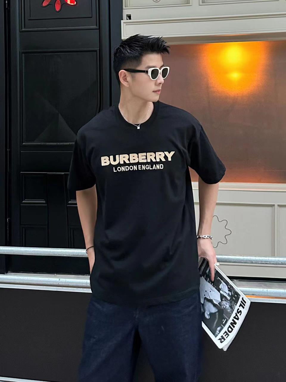 LUXURY DROP SHOULDER ROUND NECK TEES (BLACK)