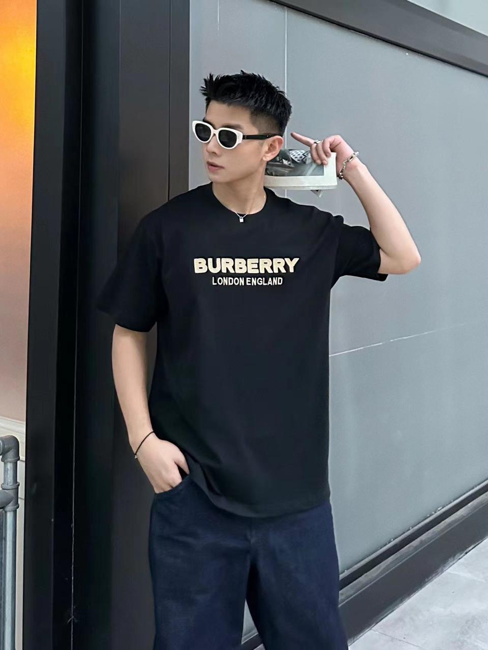 LUXURY DROP SHOULDER ROUND NECK TEES (BLACK)