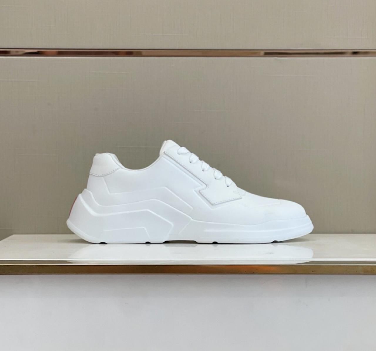 Polarius Low-Top White Sneakers