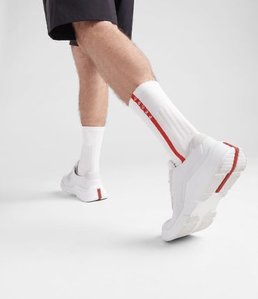 Polarius Low-Top White Sneakers