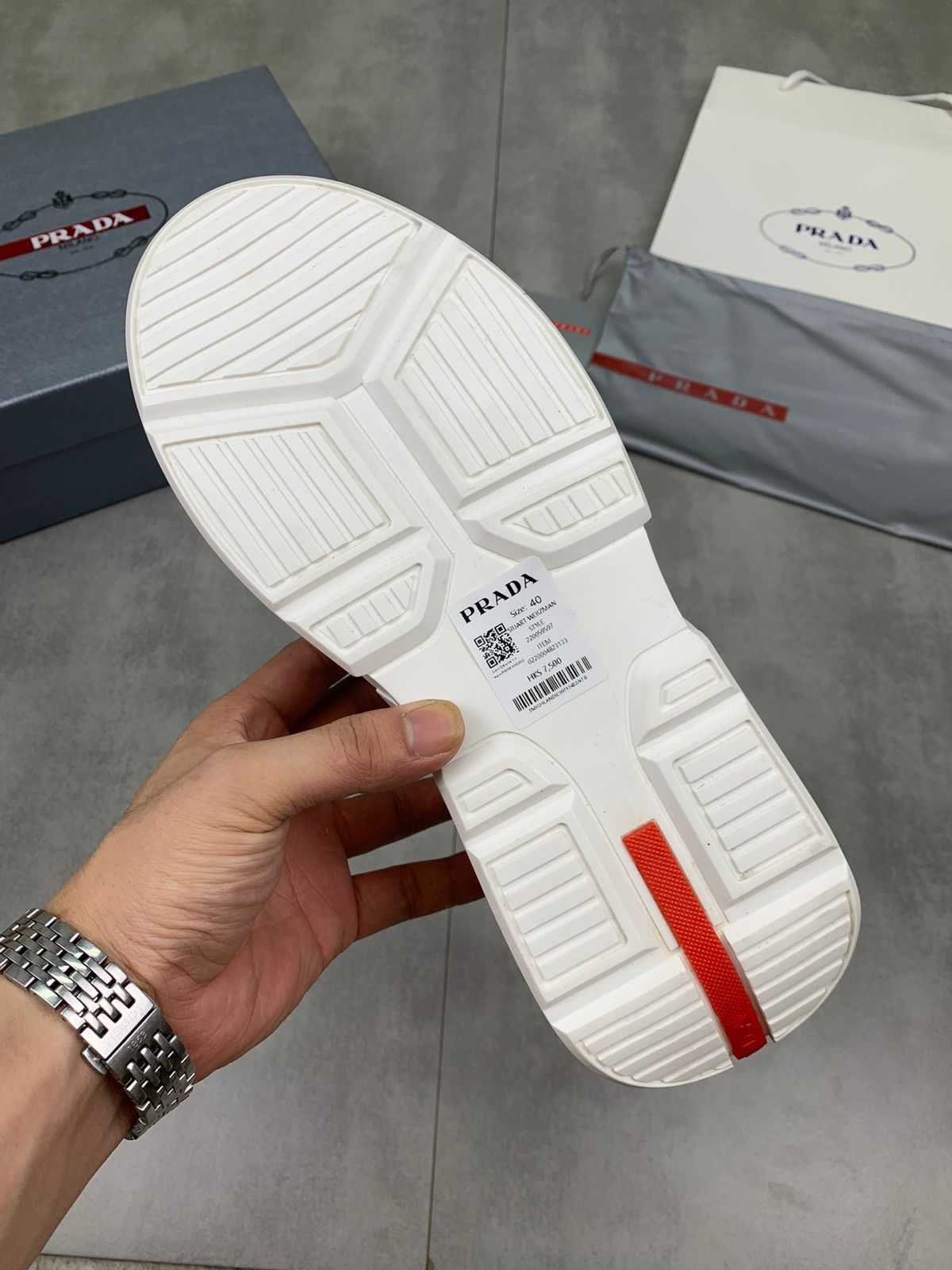 Polarius Low-Top White Sneakers