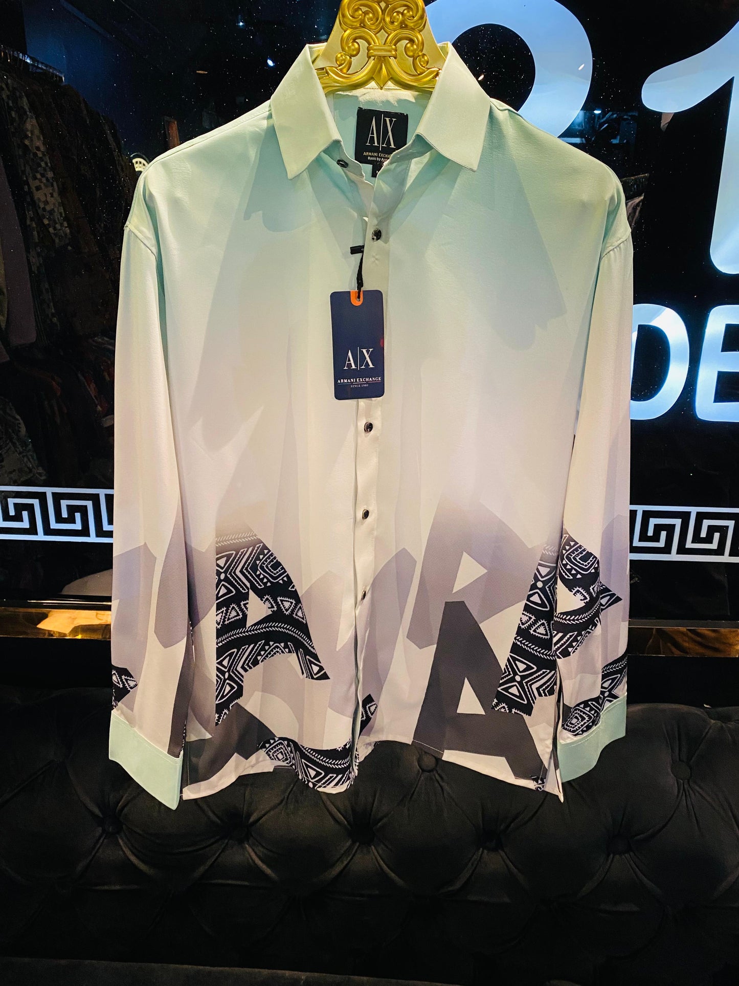 PRINTED LUXURY CUBAN COLLAR SHIRTS