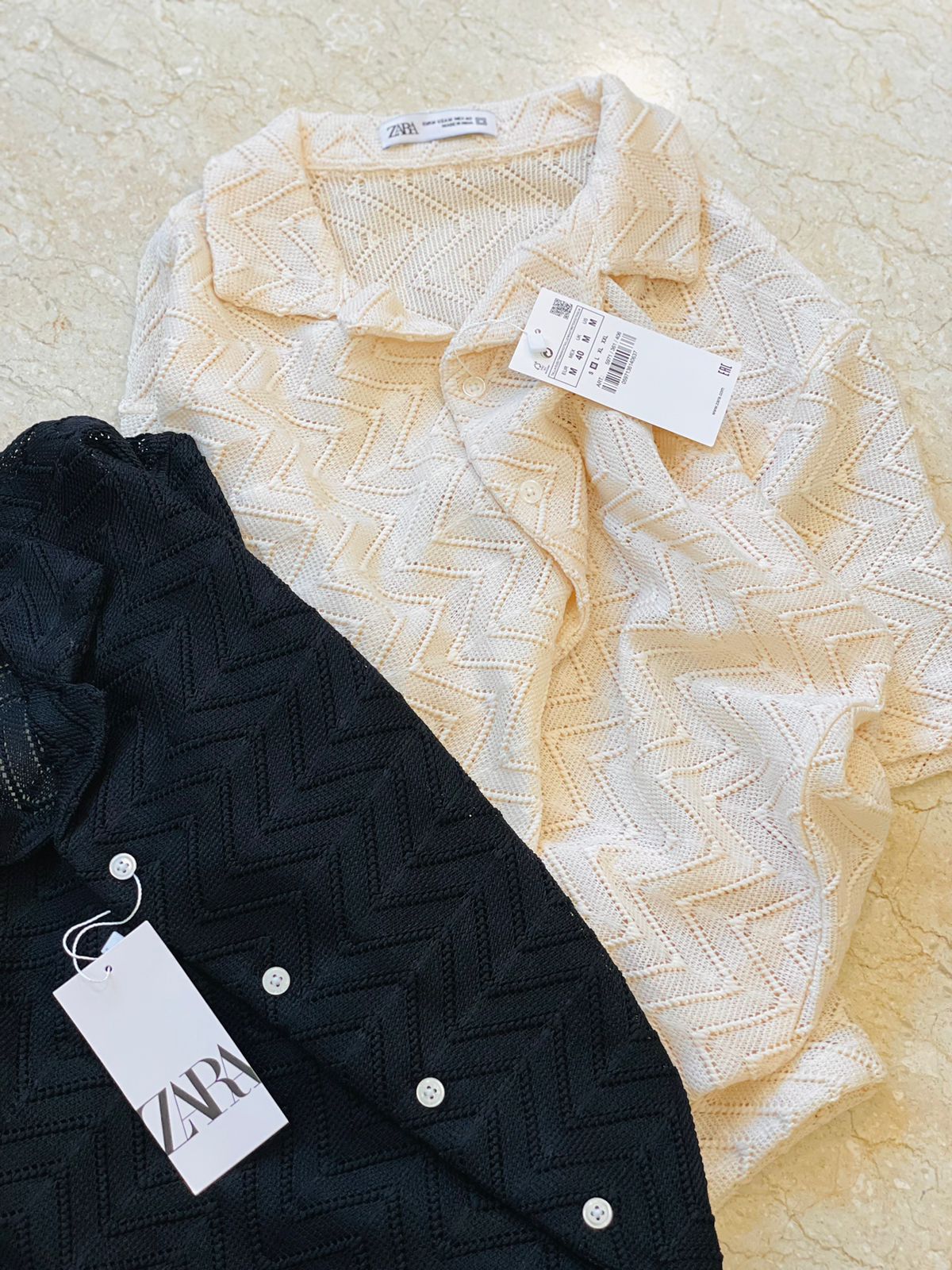 CROCHET HALF SLEEVES SHIRTS