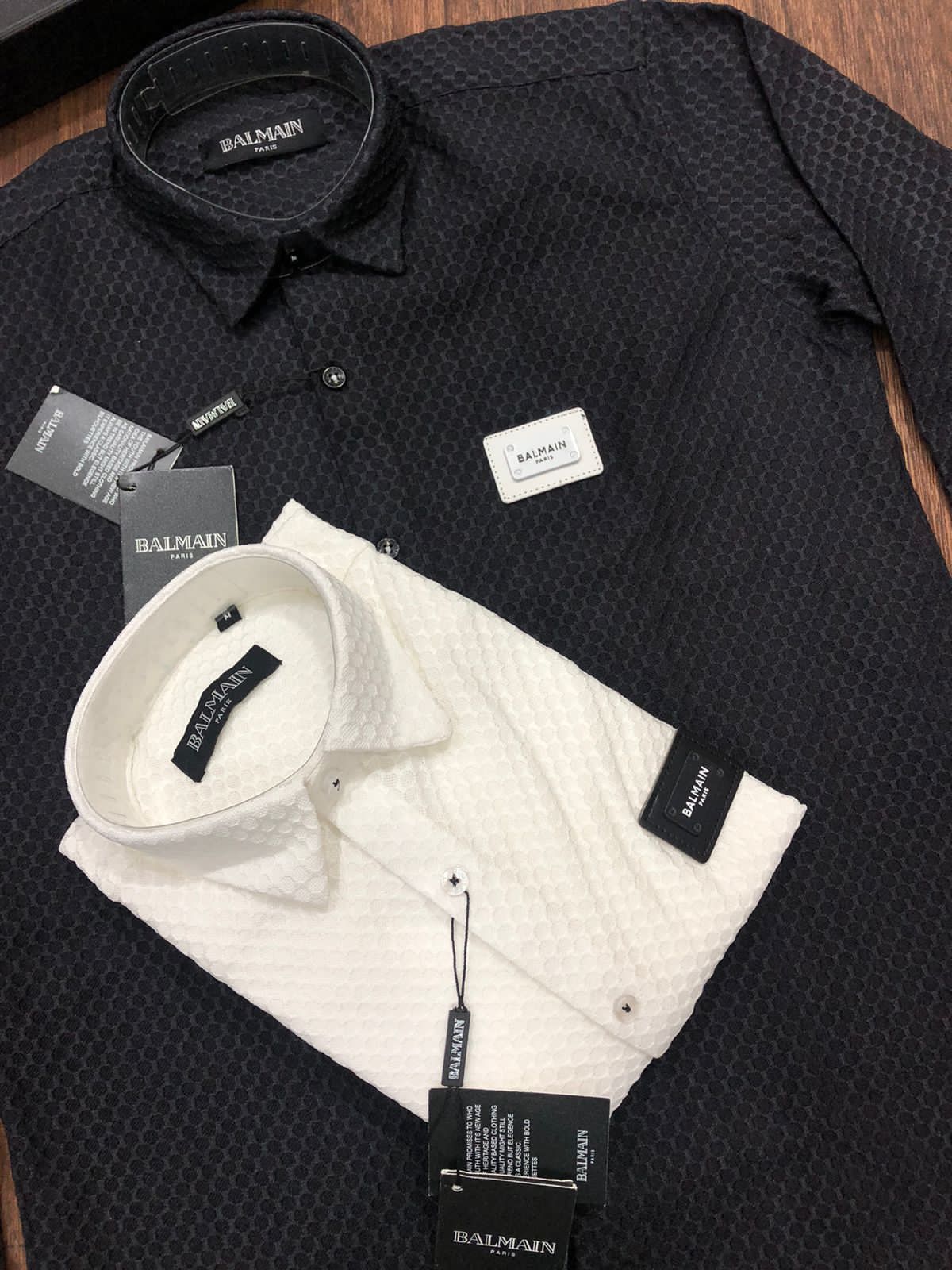 LUXURY EMBOSSED SHIRT FOR MEN