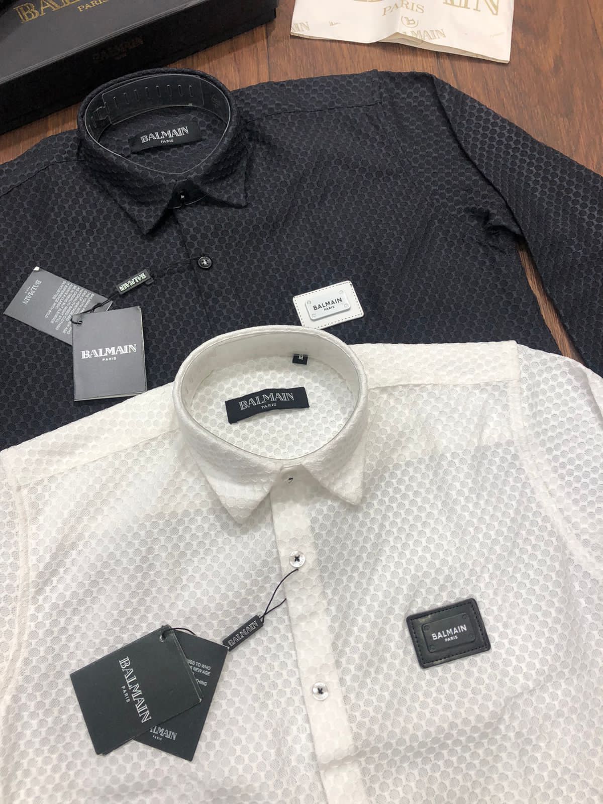 LUXURY EMBOSSED SHIRT FOR MEN