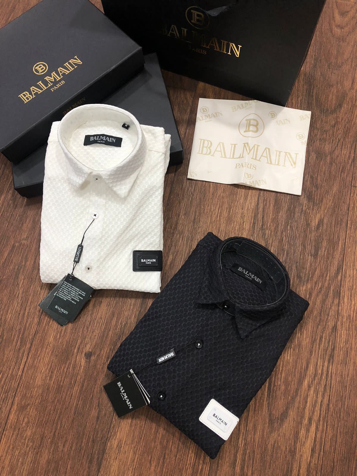 LUXURY EMBOSSED SHIRT FOR MEN