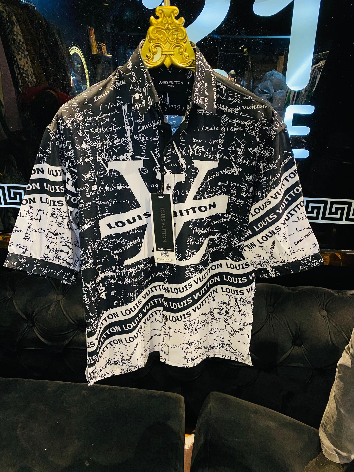 PRINTED LUXURY CUBAN COLLAR SHIRTS