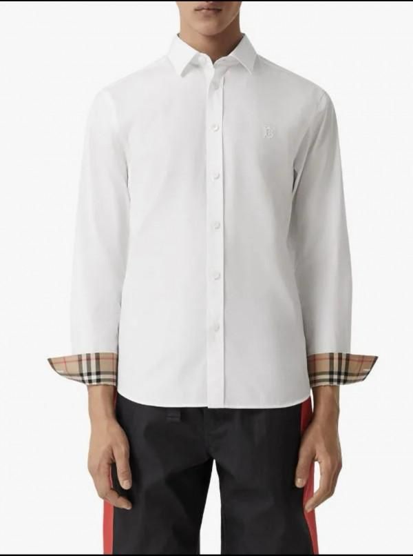 Check Print Collar Shirt For Men